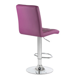 5009-LM KRUGER, цвет сиденья фиолетовый, цвет основания хром