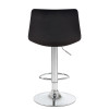 5017-LM TAILOR, цвет сиденья черный велюр (MJ9-101), цвет основания хром