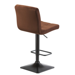 Стул барный DOBRIN DOMINIC (шоколадный велюр (MJ9-111))