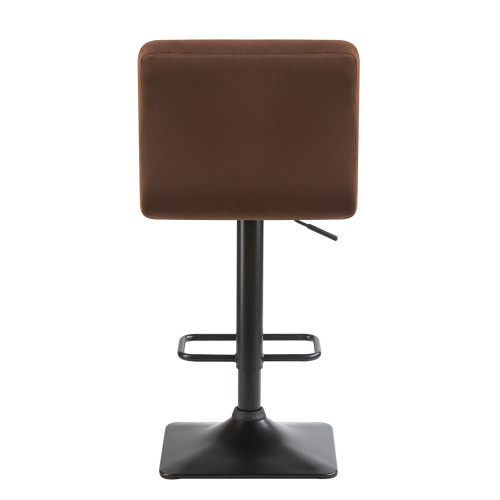 Стул барный DOBRIN DOMINIC (шоколадный велюр (MJ9-111))