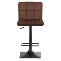 Стул барный DOBRIN DOMINIC (шоколадный велюр (MJ9-111))