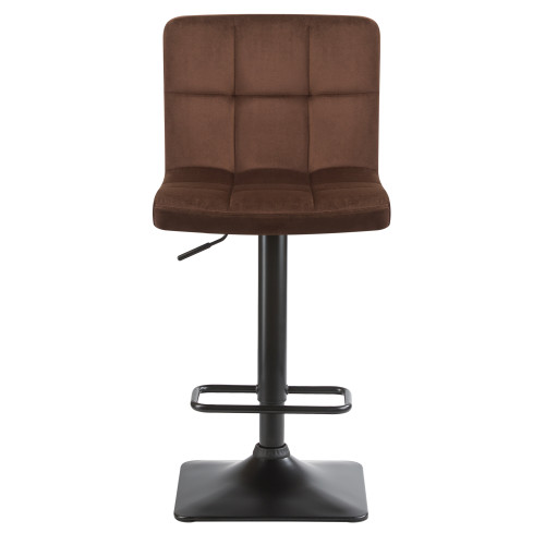Стул барный DOBRIN DOMINIC (шоколадный велюр (MJ9-111))