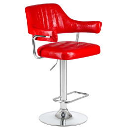 Стул барный DOBRIN CHARLY (красный крокодил)