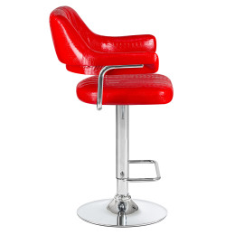 Стул барный DOBRIN CHARLY (красный крокодил)