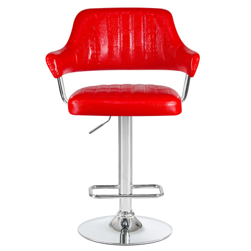 Стул барный DOBRIN CHARLY (красный крокодил)