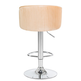 5025-LM DARCY, цвет сиденья песочный (1922-3), цвет основания хром