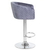 Стул барный DOBRIN DARCY (серый велюр (1922-19))