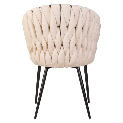 9691-LM MATILDA, цвет сиденья бежевый (LAR 275-1), цвет основания черный