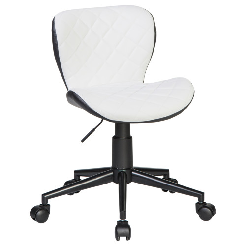 Офисное кресло для персонала DOBRIN RORY (бело-чёрный)