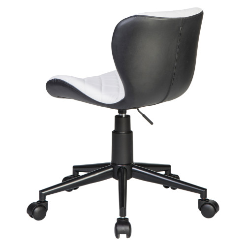 Офисное кресло для персонала DOBRIN RORY (бело-чёрный)