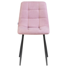 Стул обеденный DOBRIN ALEX (черные матовые ножки, сиреневая ткань (UF860-04B))