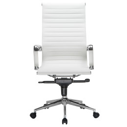 Офисное кресло для руководителей DOBRIN CLARK (белый)
