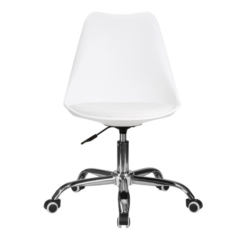 Офисное кресло для персонала DOBRIN MICKEY (белый)