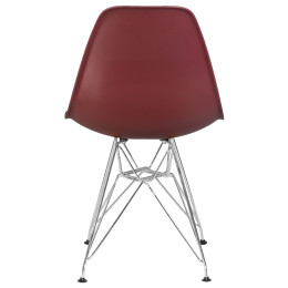 638APP-LMZL DSR, цвет сиденья сливовый (R-13), цвет основания хромированная сталь