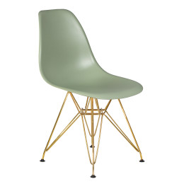 638APP-LMZL DSR, цвет сиденья мятный (NX-G-09), цвет основания золото