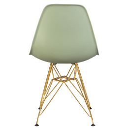 638APP-LMZL DSR, цвет сиденья мятный (NX-G-09), цвет основания золото