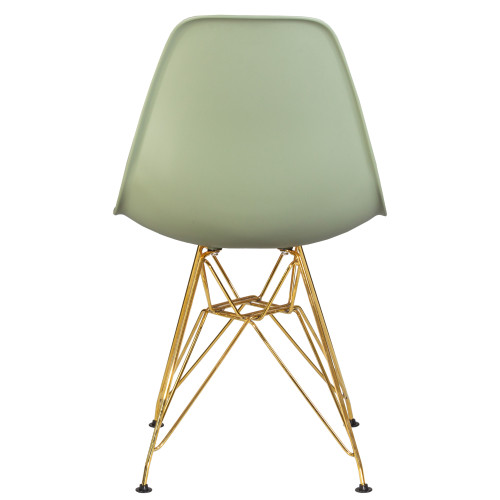 638APP-LMZL DSR, цвет сиденья мятный (NX-G-09), цвет основания золото