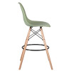 638GPP-LMZL DSW BAR, цвет сиденья мятный (NX-G-09), цвет основания светлый бук