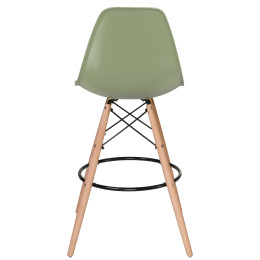 638GPP-LMZL DSW BAR, цвет сиденья мятный (NX-G-09), цвет основания светлый бук