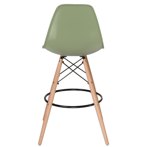 638GPP-LMZL DSW BAR, цвет сиденья мятный (NX-G-09), цвет основания светлый бук