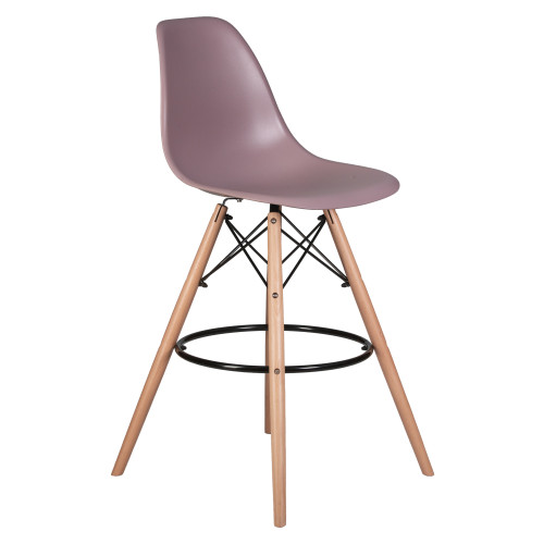 638GPP-LMZL DSW BAR, цвет сиденья сиреневый (P-04), цвет основания светлый бук