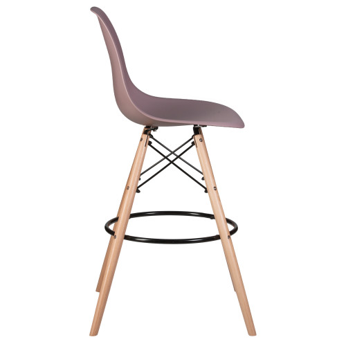 638GPP-LMZL DSW BAR, цвет сиденья сиреневый (P-04), цвет основания светлый бук