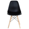 Стул обеденный DOBRIN DSW (ножки светлый бук, цвет чёрный (B-03))