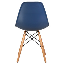638PP-LMZL DSW, цвет сиденья тёмно-синий (BE-12), цвет основания светлый бук
