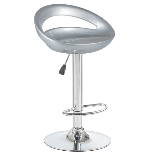 Стул барный DOBRIN DISCO (серебряный)