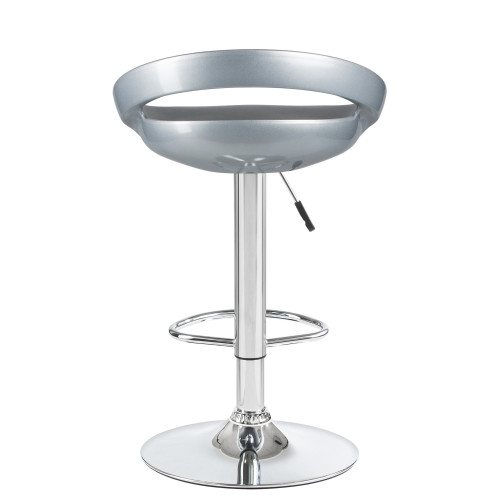 Стул барный DOBRIN DISCO (серебряный)