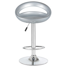 Стул барный DOBRIN DISCO (серебряный)