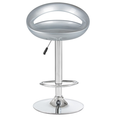 Стул барный DOBRIN DISCO (серебряный)