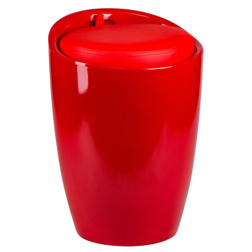 Табурет с местом для хранения LM-1100 (красный)