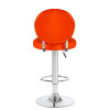 3260-LM MOLLY, цвет сиденья оранжевый, цвет основания хром