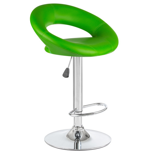 5001-LM MIRA, цвет сиденья зеленый, цвет основания хром