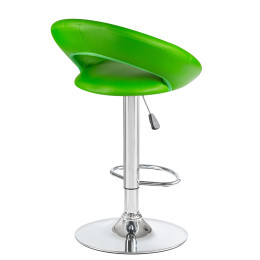 5001-LM MIRA, цвет сиденья зеленый, цвет основания хром