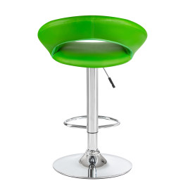 5001-LM MIRA, цвет сиденья зеленый, цвет основания хром