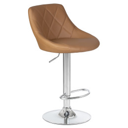 5007-LM LOGAN, цвет сиденья мокко, цвет основания хром