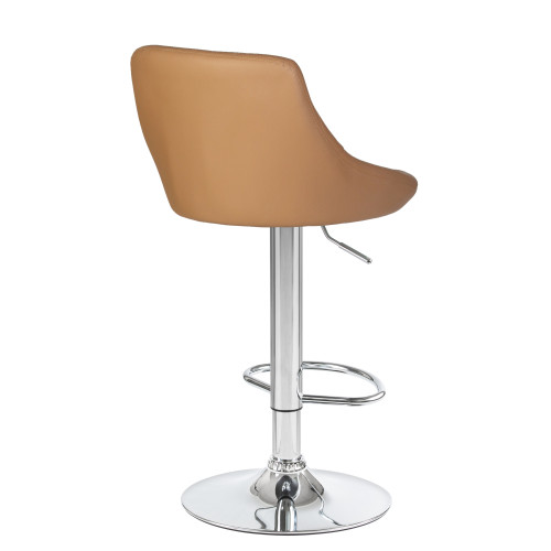 5007-LM LOGAN, цвет сиденья мокко, цвет основания хром