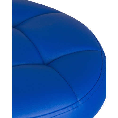 5008-LM BRUNO, цвет сиденья синий, цвет основания хром