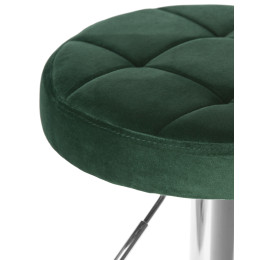 5008-LM BRUNO, цвет сиденья зеленый велюр (MJ9-88), цвет основания хром