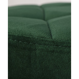 5008-LM BRUNO, цвет сиденья зеленый велюр (MJ9-88), цвет основания хром