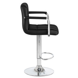 5011-LM KRUGER ARM, цвет сиденья черный, цвет основания хром