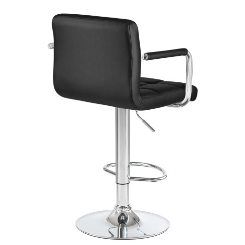 5011-LM KRUGER ARM, цвет сиденья черный, цвет основания хром