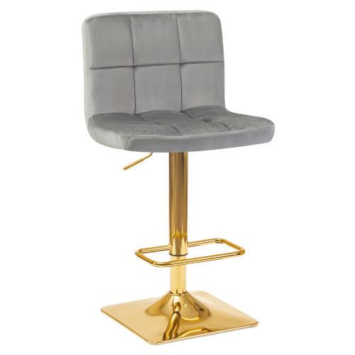 5016-LM GOLDIE, цвет сиденья серый (MJ9-75), цвет основания золото