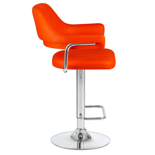 Стул барный DOBRIN CHARLY (оранжевый)