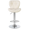 5022-LM BARNY, цвет сиденья кремовый, цвет основания хром