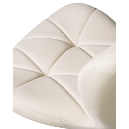 5022-LM BARNY, цвет сиденья кремовый, цвет основания хром