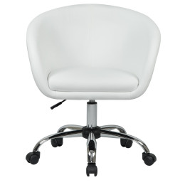 Офисное кресло для персонала DOBRIN BOBBY (белый)
