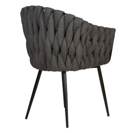 9691-LM MATILDA, цвет сиденья графитовый (LAR-275-21), цвет основания черный